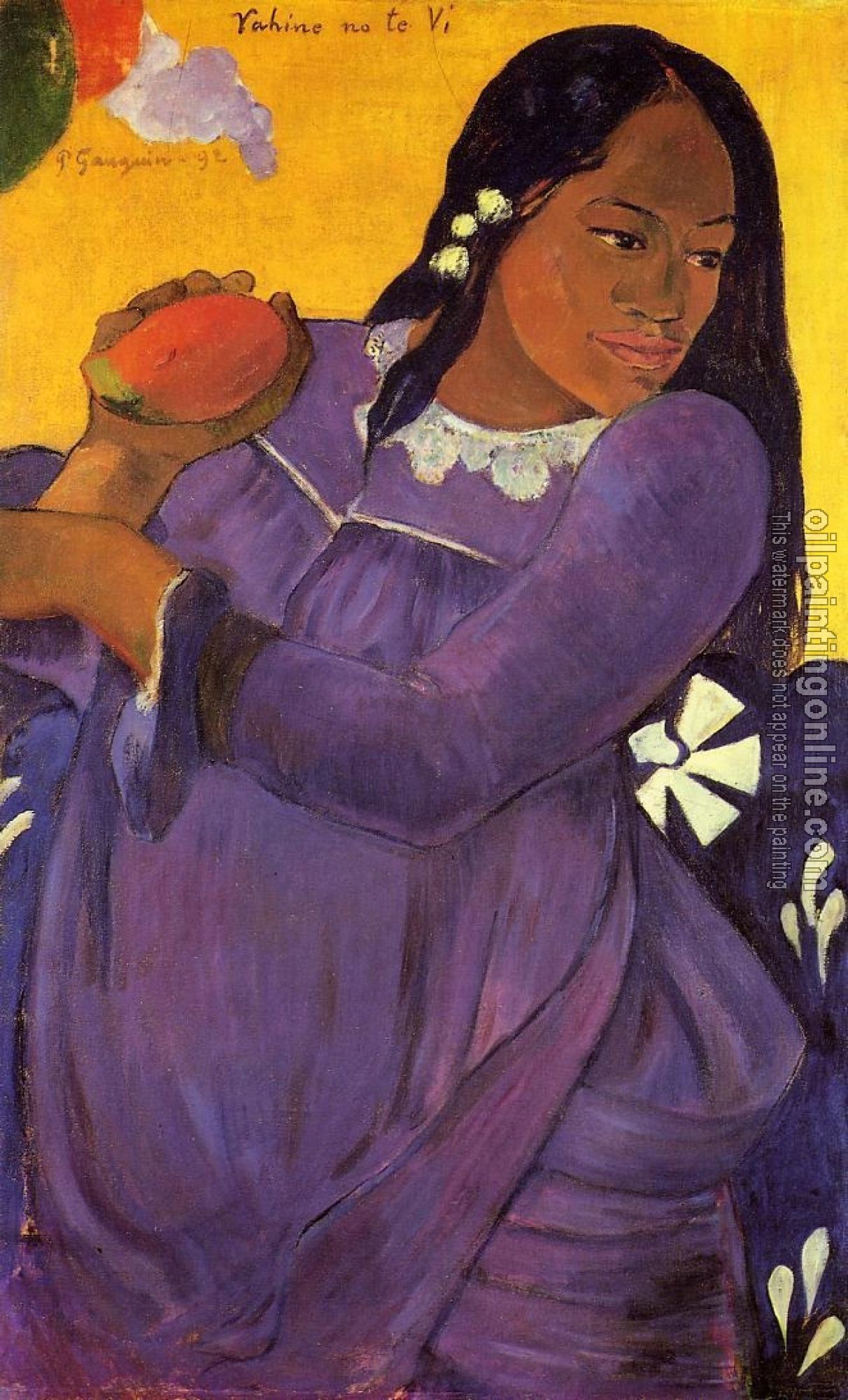 Gauguin, Paul - Woman with a Mango